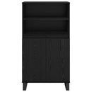 vidaXL Magasfiú Fekete 60 x 36 x 110 cm Faanyag