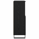 vidaXL Magasfiú Fekete 60 x 36 x 110 cm Faanyag