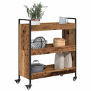 vidaXL Konyhai kocsi Öreg fa 70 x 30 x 82 cm Szerelt Fa
