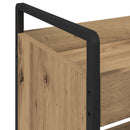 vidaXL Konyhai kocsi Artisan tölgy 70 x 30 x 82 cm Szerelt Fa