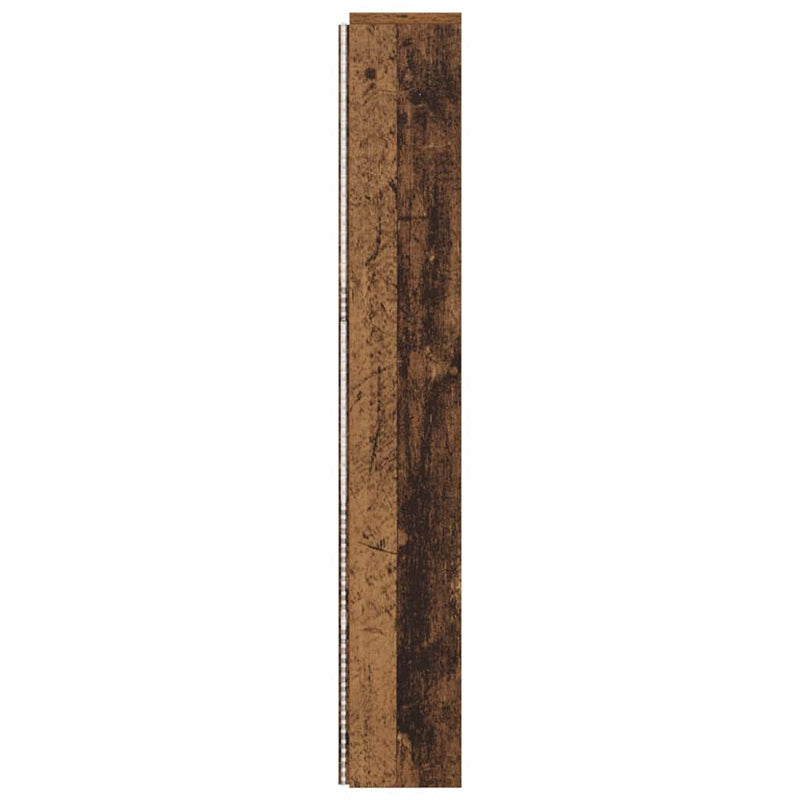 vidaXL Fejhajtó szekrény polcokkal Régi fa 180 x17 x104.5 cm Faanyag