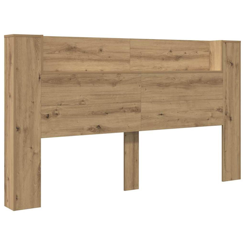 vidaXL Fejhajtó szekrény kézműves tölgy 180 x 17 x 104.5 cm Faanyag