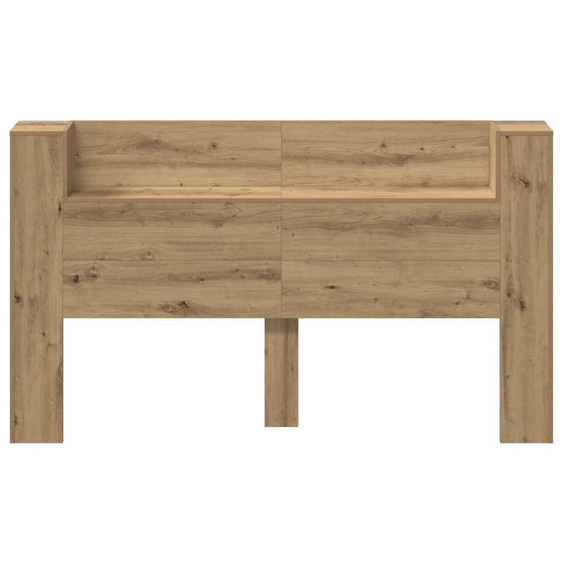 vidaXL Fejhajtó szekrény kézműves tölgy 180 x 17 x 104.5 cm Faanyag