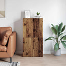 vidaXL Irodai szekrény Antik Fa 60 x 32 x 115 cm Faanyag