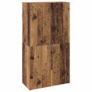 vidaXL Irodai szekrény Antik Fa 60 x 32 x 115 cm Faanyag