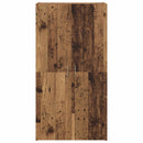 vidaXL Irodai szekrény polcokkal Fekete tölgy 60 x 32 x 115 cm Faanyag