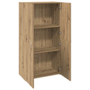 vidaXL Irodai szekrény Öreg fa 60 x 32 x 115 cm Faanyag