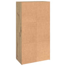 vidaXL Irodai szekrény Öreg fa 60 x 32 x 115 cm Faanyag