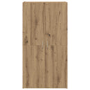 vidaXL Irodai szekrény Öreg fa 60 x 32 x 115 cm Faanyag