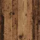 vidaXL Ruhásszekrény polcokkal tárolóval Öreg fa 77 x 48 x 102 cm