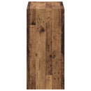 vidaXL Ruhásszekrény polcokkal tárolóval Öreg fa 77 x 48 x 102 cm