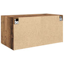 vidaXL Fali Szekrény Régi fa 80 x 42.5 x 40 cm Faanyag