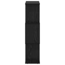 vidaXL Könyvespolc Fekete tölgy 70 x 24 x 97 cm Faanyag