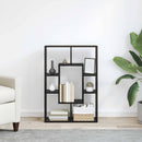 vidaXL Könyvszekrény Musta tammi 63 x 20 x 90 cm Faanyag