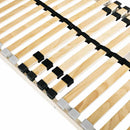 vidaXL Lécalap Barna 90 x 190 cm Tömör bükkfa