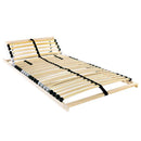 vidaXL Lécalap Barna 90 x 190 cm Tömör bükkfa
