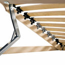 vidaXL Lécalap Barna 70 x 190 cm Tömör bükkfa
