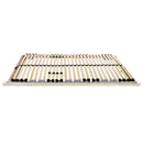 vidaXL Lécalap Barna 70 x 190 cm Tömör bükkfa