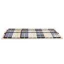 vidaXL Lécalap Barna 70 x 190 cm Tömör bükkfa