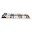 vidaXL Lécalap Barna 80 x 190 cm Tömör bükkfa