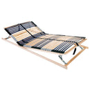 vidaXL Lécalap Barna 140 x 190 cm Tömör bükkfa
