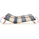 vidaXL Lécalap Barna 140 x 190 cm Tömör bükkfa