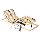 vidaXL Lécalap Barna 90 x 190 cm Tömör bükkfa