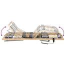 vidaXL Lécalap Barna 70 x 190 cm Tömör bükkfa