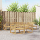 vidaXL Kültéri kanapé szett 8 pcs Fehér 325 x 166,5 x 73 cm
