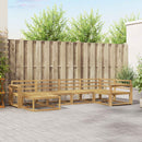 vidaXL Kültéri kanapé szett 6 pcs Fehér 331 x 172,5 x 73 cm