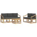 vidaXL Kültéri kanapé szett 6 db