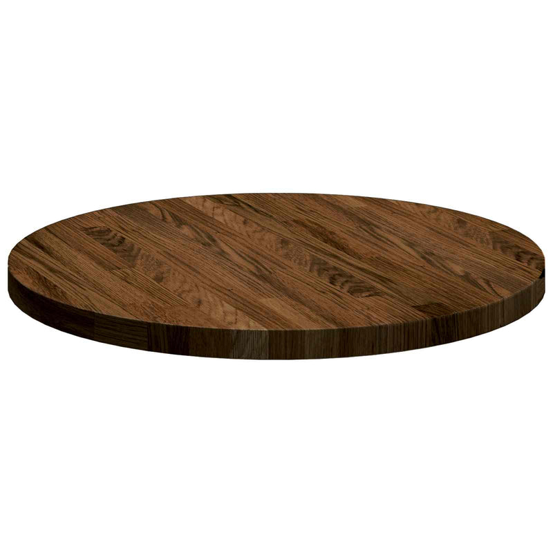 vidaXL Asztallap Világosbarna Ø 50 x 2.5 cm Masszív tölgyfa