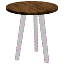 vidaXL Asztallap Világosbarna Ø 50 x 2.5 cm Masszív tölgyfa