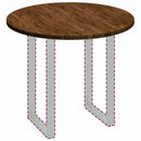 vidaXL Asztallap Világosbarna Ø 90 x 2.5 cm Masszív tölgyfa