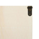 vidaXL Kiállító Doboz tárolóval Barna 21 x 4,5 x 59 cm Faanyag