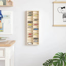 vidaXL Kiállító Doboz tárolóval Barna 21 x 4,5 x 59 cm Faanyag