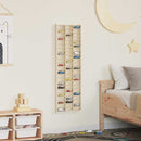 vidaXL Kiállító Doboz tárolóval Barna 30 x 4,5 x 96 cm Faanyag