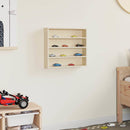 vidaXL Fa gyűjtő kiállítótok Barna 40 x 8,5 x 37 cm Furnér