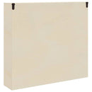 vidaXL Fa gyűjtő kiállítótok Barna 40 x 8,5 x 37 cm Furnér