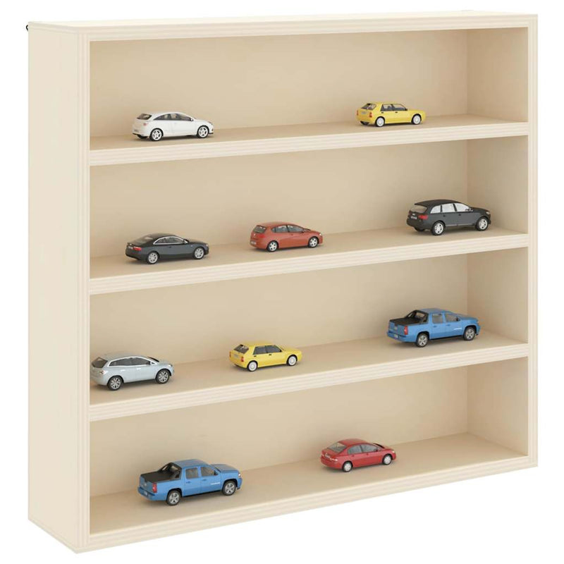 vidaXL Fa gyűjtő kiállítótok Barna 40 x 8,5 x 37 cm Furnér