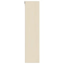 vidaXL Fali Kiállító Doboz polcokkal Bézs 40 x 8,5 x 37 cm Faanyag