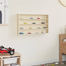 vidaXL Fa gyűjtő kiállítótok Barna 60 x 8,5 x 37 cm Furnér