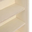 vidaXL Fa gyűjtő kiállítótok Barna 80 x 8.5 x 36 cm Furnér