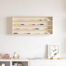 vidaXL Fa gyűjtő kiállítótok Barna 80 x 8.5 x 36 cm Furnér