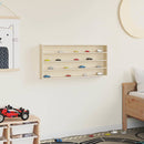 vidaXL Fa gyűjtő kiállítótok Barna 80 x 8.5 x 36 cm Furnér