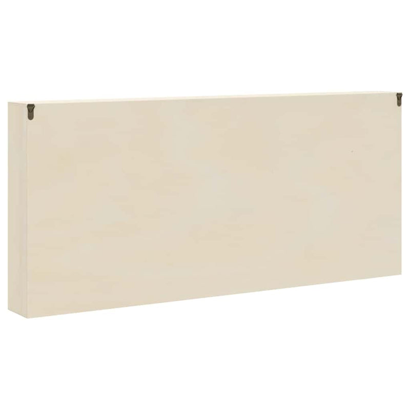 vidaXL Fa gyűjtő kiállítótok Barna 80 x 8.5 x 36 cm Furnér
