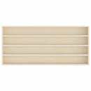 vidaXL Fa gyűjtő kiállítótok Barna 80 x 8.5 x 36 cm Furnér