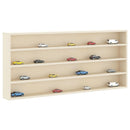 vidaXL Fa gyűjtő kiállítótok Barna 80 x 8.5 x 36 cm Furnér