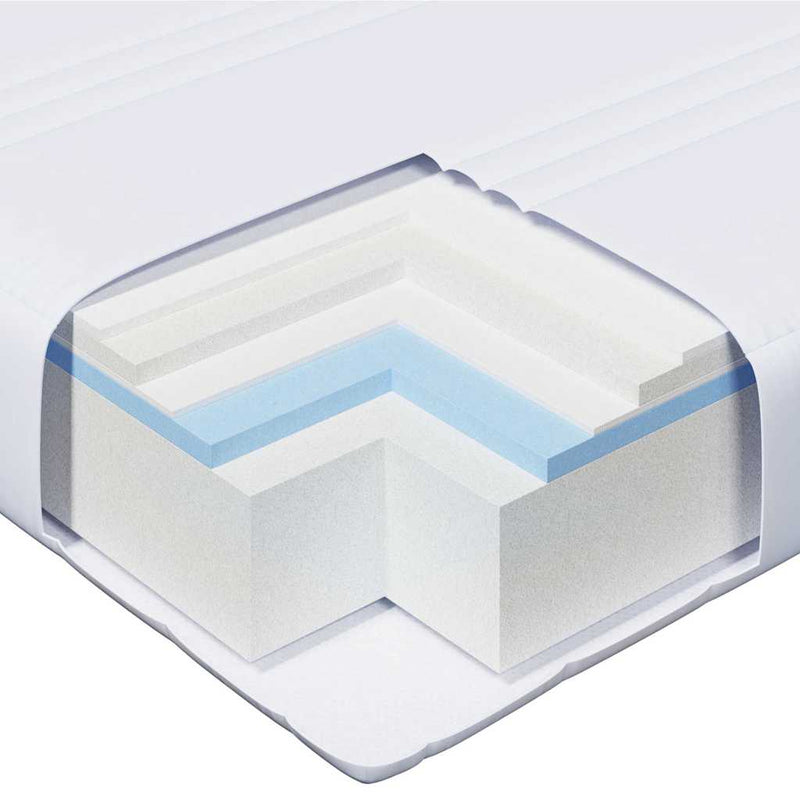 vidaXL Habszivacs matracok Fehér 80 x 200 cm szövet