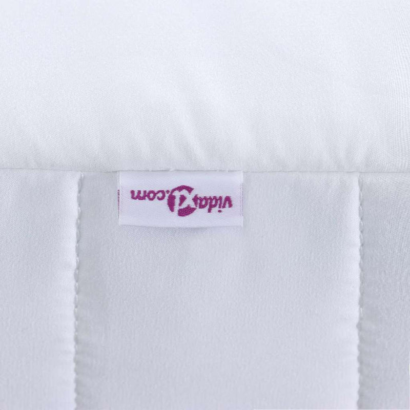 vidaXL Habmatrac Fehér 80 x 200 cm szövet